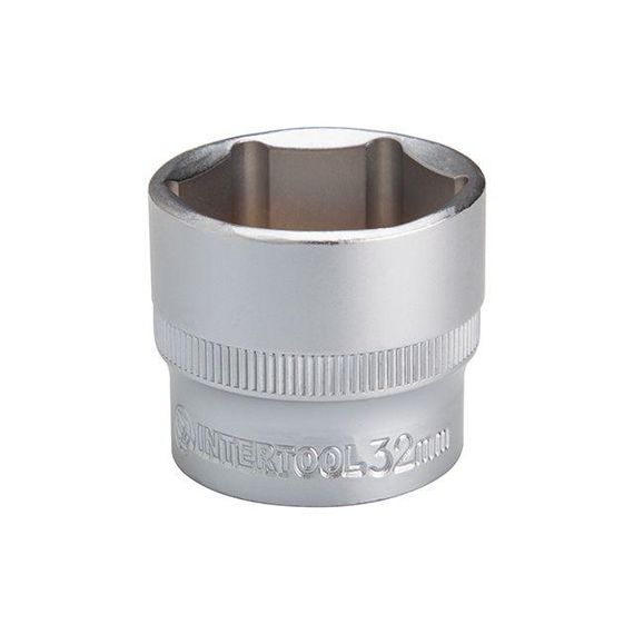Головка шестигранна 1/2", 32 мм INTERTOOL ET-2032 | Зображення 1