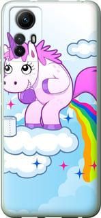 Чохол на Xiaomi Redmi Note 12S Єдиноріжок із силікону FCh_048845