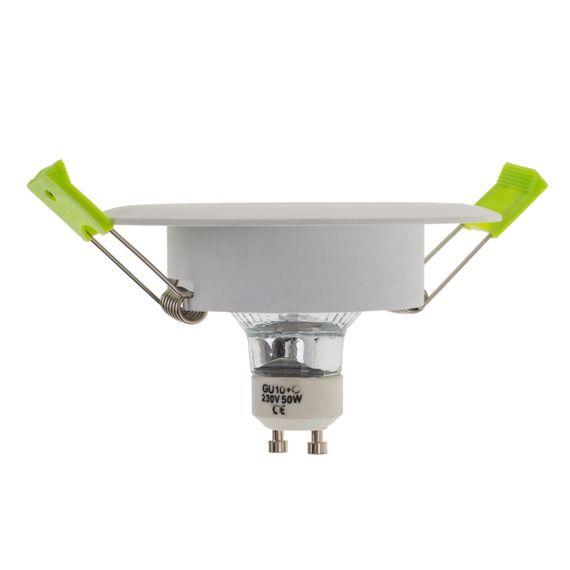 Светильник точечный HDL-DS 169 GU10 WH MR16 | Зображення 2