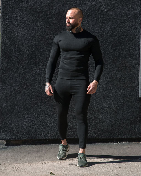 Термокомплект чорний S XL