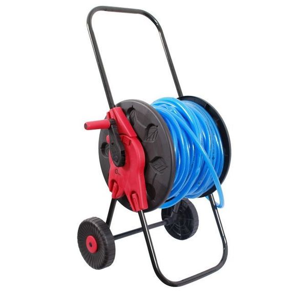 Котушка INTERTOOL GE-3001 на колесах для шланга