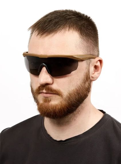 Очки баллистические Swiss Eye Blackhawk Black | Зображення 7