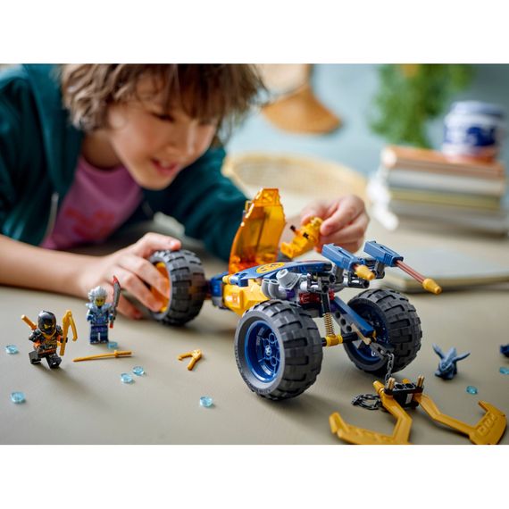 Конструктор LEGO Ninjago Багі для бездоріжжя ніндзя Арін 267 деталей (71811) | Зображення 6