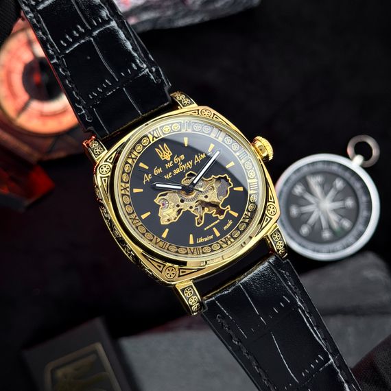 Чоловічий годинник Awarder 021 Де би не був Gold-Black | Зображення 6