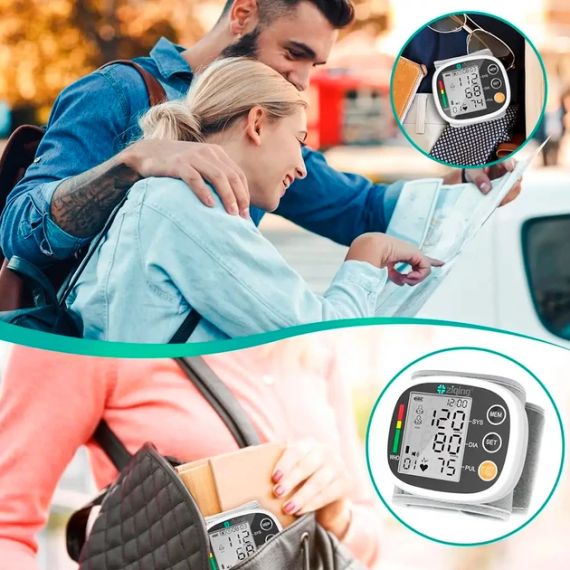 Тонометр Ziqing XW-03 автоматичний на зап'ястку від акумулятора Білий | Зображення 6