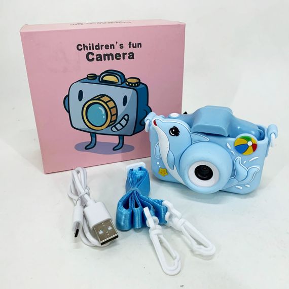 Дитячий фотоапарат kids camera ET015, Зручна дитяча цифрова камера, Фотоапарат для дитячого розвитку RY-73 | Зображення 1