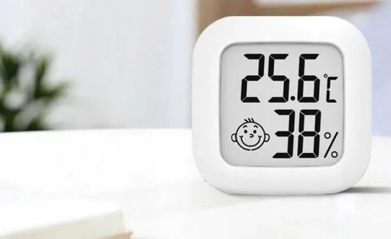 Цифровий термометр, гігрометр, метеостанція кімнатна / вимірювач температури та вологості у приміщенні AND 5431 | Зображення 1