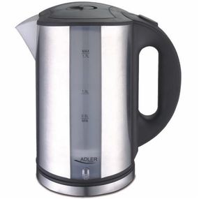 Електрочайник з нержавіючої сталі Adler AD 1216, 1,7 л, 2200 Вт