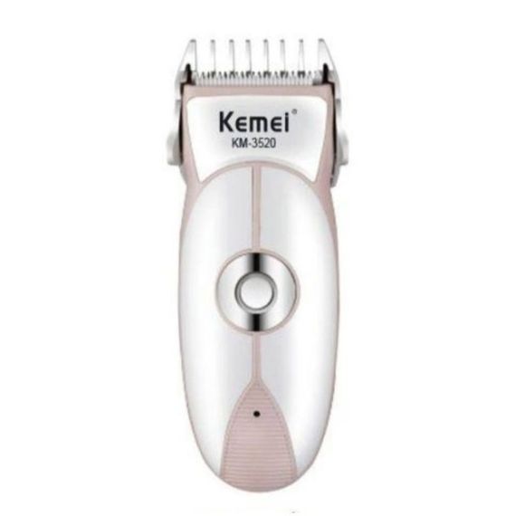 Дитяча машинка для стриження, від USB, Kemei 3520, Сіра/Місячий тример для волосся/Набір для стриження | Зображення 1