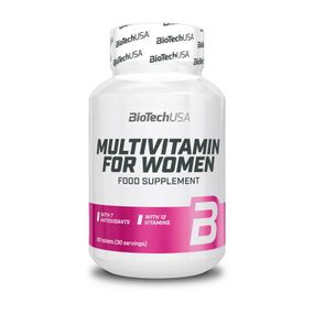 Мультивитамины для женщин Multivitamin for Women BioTech USA 60 таблеток