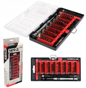 Набор инструмента точного с держателем 61 штука YATO YT-25760