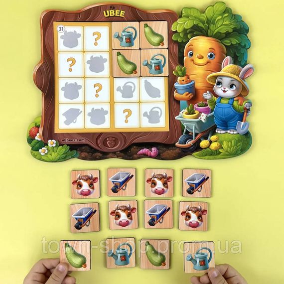 Детская настольная игра "Судоку" (ПСД297) PSD297, 70 фишек | Зображення 2