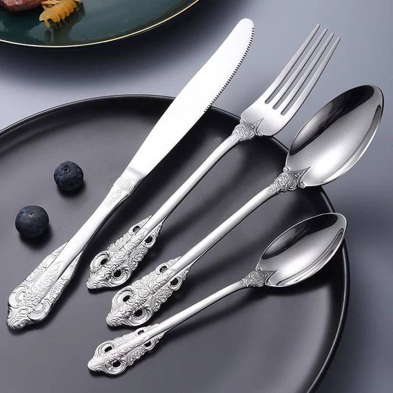Набір столових приладів Gold Vintage (на 1 персону) | Зображення 3