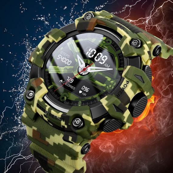 Годинник S2kmei S231-CMGN Camo Green | Зображення 2