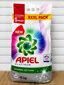 🌟 Пральний порошок Aрiel Platinum Universal HD  Fresh 10 кг (130 прань) 💎 Концентрований | Для автоматичних пральни