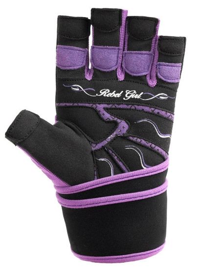 Рукавички для фітнесу Power System PS-2720 Rebel Girl жіночі Purple S | Зображення 2