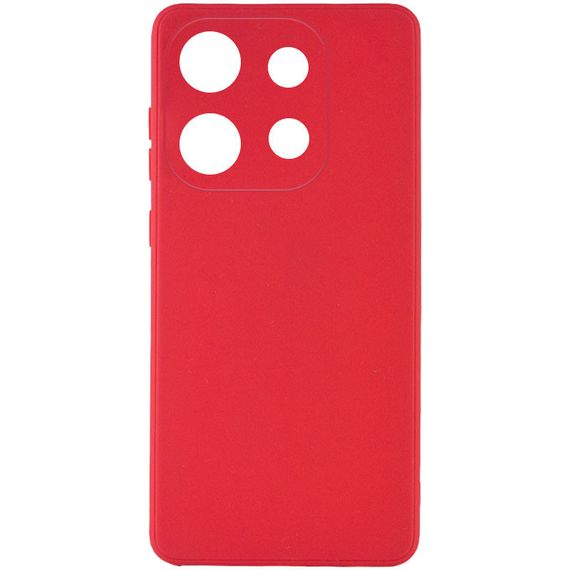 Силиконовый чехол Candy Full Camera для Tecno Spark Go 2023 Красный / Camellia