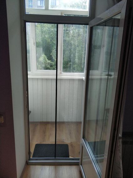 Антипилова москітна сітка для дверей на магнітах 85×210 см | Зображення 7