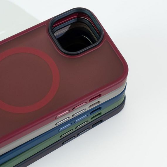 Чохол WAVE Matte Insane Case with Magnetic Ring iPhone 13 midnight blue | Зображення 6