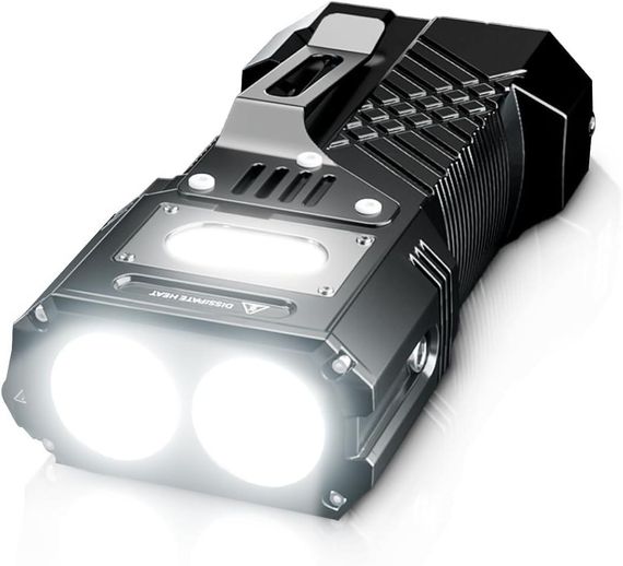 Мощный фонарик WARSUN 3000LM High Lumens, супер яркий аккумуляторный светодиодный фонарик с 3 режимами освещен