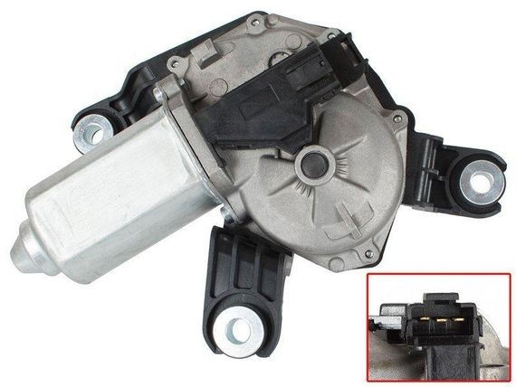 Opel Zafira B 05-08 Моторчик заднього двірника Опель Зафіра Б двигун двірника | Зображення 1