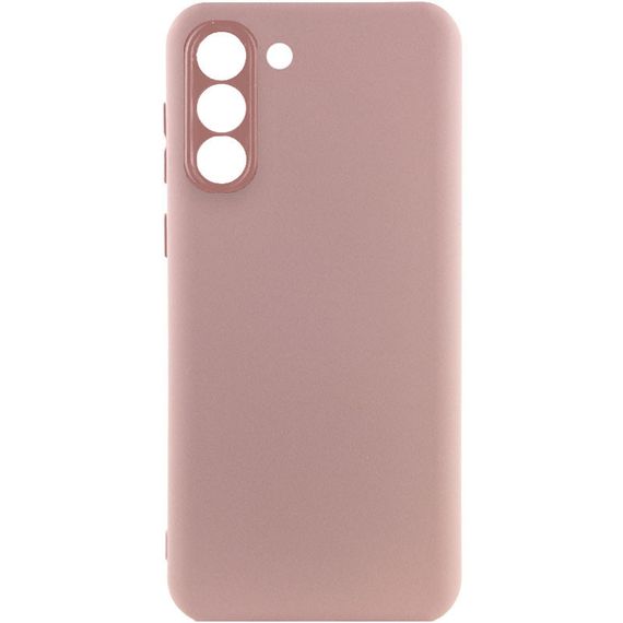Чехол Silicone Cover Lakshmi Full Camera (A) для Samsung Galaxy S23+ Full camera, Рожевий/Pink Sand