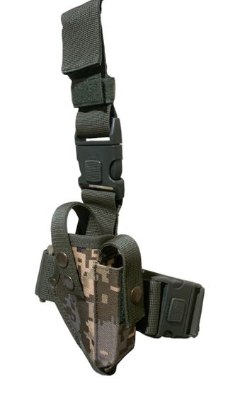 Кобура Tactic4Profi на стегно оксфорд піксель зелений
