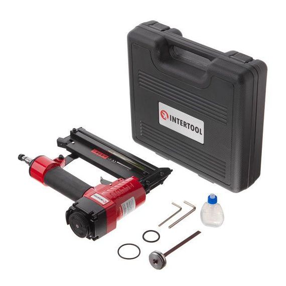 Степлер пневматичний комбінований для скоб та цвяхів INTERTOOL PT-1612