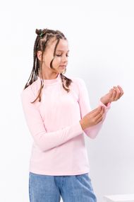 Водолазка для дівчинки (підліткова) Носи своє 140 Рожевий (p-10265-109820)