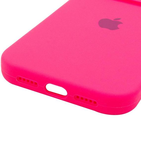 Чохол Silicone Case Full Camera Protective (AA) для Apple iPhone 17 Pro Max (6.9") Рожевий / Barbie pink | Зображення 4