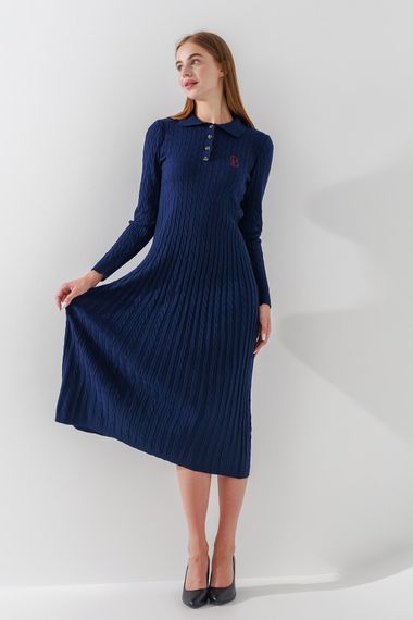 Сукня однотонна жіноча Park karon 10802 One Size Темно-синій (2000990622617D) shop (2000990622617) | Зображення 2