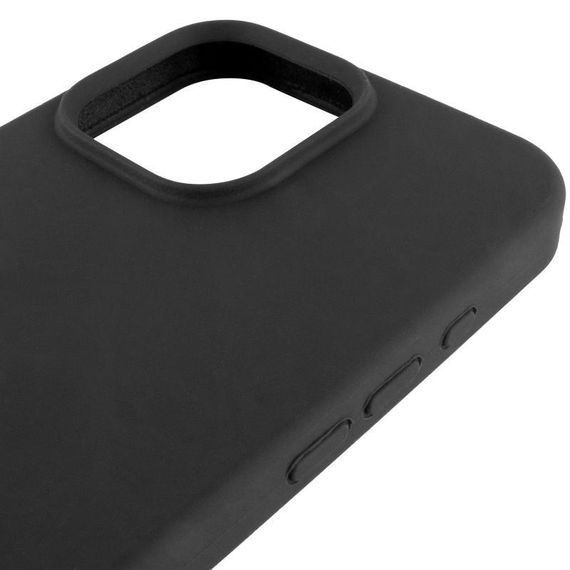 Чехол Silicone Case Full Protective (AA) для Apple iPhone 14 Pro (6.1") Черный / Black | Зображення 3