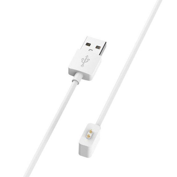 Магнитный USB кабель Primo зарядное устройство док-станция для Xiaomi Mi Smart Band 8 / Band 8 Active - White | Зображення 2