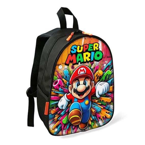Рюкзак Супер Маріо дитячий шкільний/міський 34х27х13 см для хлопчика (02467)