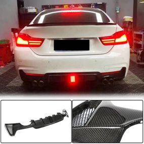 Дифузор заднього бампера V7 (для M-Sport, Карбон) для BMW 4 серія F-32 2012-2020 рр