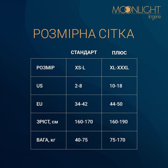 Сукня-бодістокінг Moonlight Plus Model 03 XL-XXXL Black, міді, довгий рукав | Зображення 5