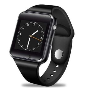 Смарт-годинник Smart Watch A1 розумний електронний зі слотом під sim-карту + карту пам'яті micro-sd. AX-382 Колір: чорний