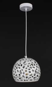 Люстра підвісна на 1 лампочку 27802 Білий 25-200х20х20 см.