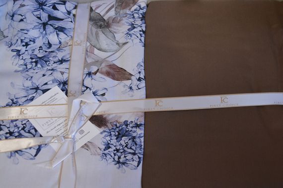 Постільна білизна First Choice 3D Satin 200×220 Luanda Brown | Зображення 4