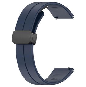 Ремінець Primolux Magnetic Silicone для годинника Amazfit Active Max / Amazfit Balance 2 - Dark Blue