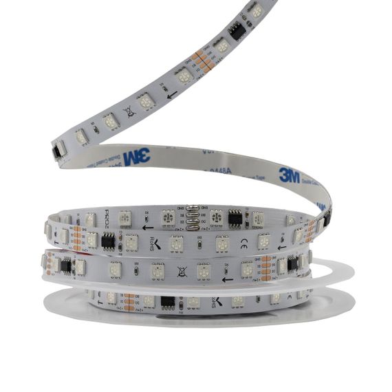 Світлодіодна LED стрічка PROLUM 24V 505060 IP20 Series SMART RGB Pixel Full Color