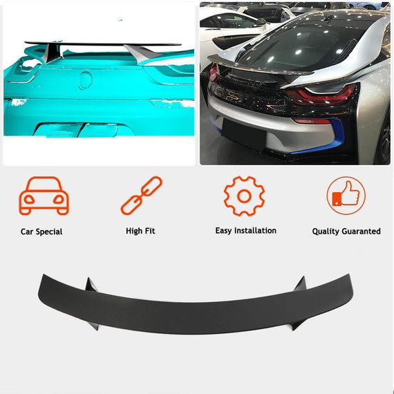 Спойлер V2 (Карбон) для BMW I8 2014-2020 рр | Зображення 1