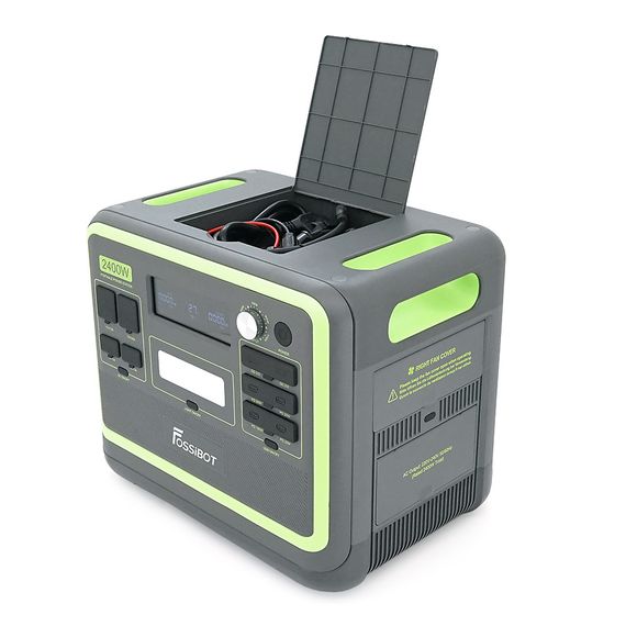 Портативна зарядна станція FOSSiBOT F2400.2200W/2048W h LiFePO4, MPPT 500W max | Зображення 1
