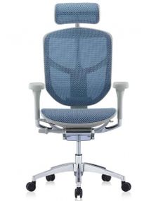 Кресло офисное Comfort Seating ENJOY Elite 2 (EJE2-AG-HAM-5D-L, сетка T-168-B4 Cobalt)