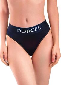 Трусики стринги з кишенею для вібратора Dorcel PANTY LOVER, Чорний, 2XL, 2XL, Великі розміри