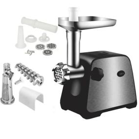 Мясорубка Domotec MS-2026 4500W с функцией реверса и соковыжималкой