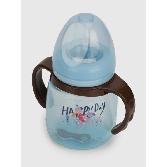 Поїльник з силіконовим носиком MGZ-0314(Blue) 180 мл | Зображення 3