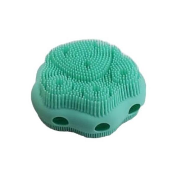 Щітка для миття тіла лапка Body Wash Блакитна