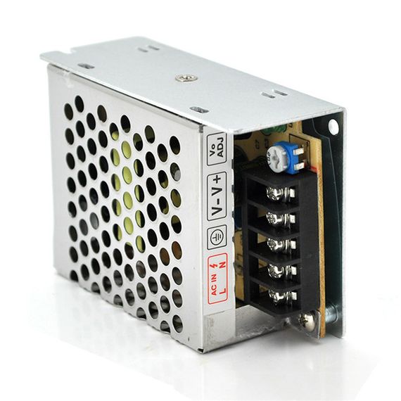 Імпульсний блок живлення Ritar RTPS12-60 12В 5А (60Вт) перфорований (115x85x41)