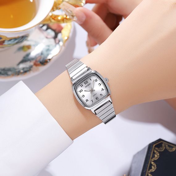 Жіночий годинник Skmei 2292SI-AC Silver Numbers | Зображення 2
